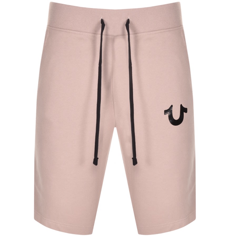 Alternative Image for ProductTrue Religion Active Logo Shorts Pink1